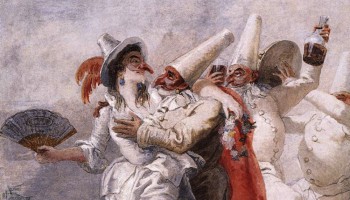 1.Tiepolo Pulchinella in love